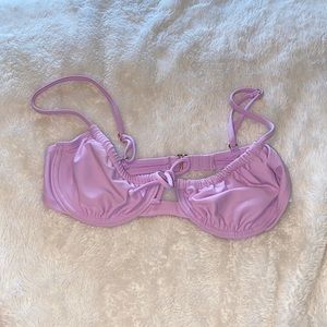 Lilac bikini top